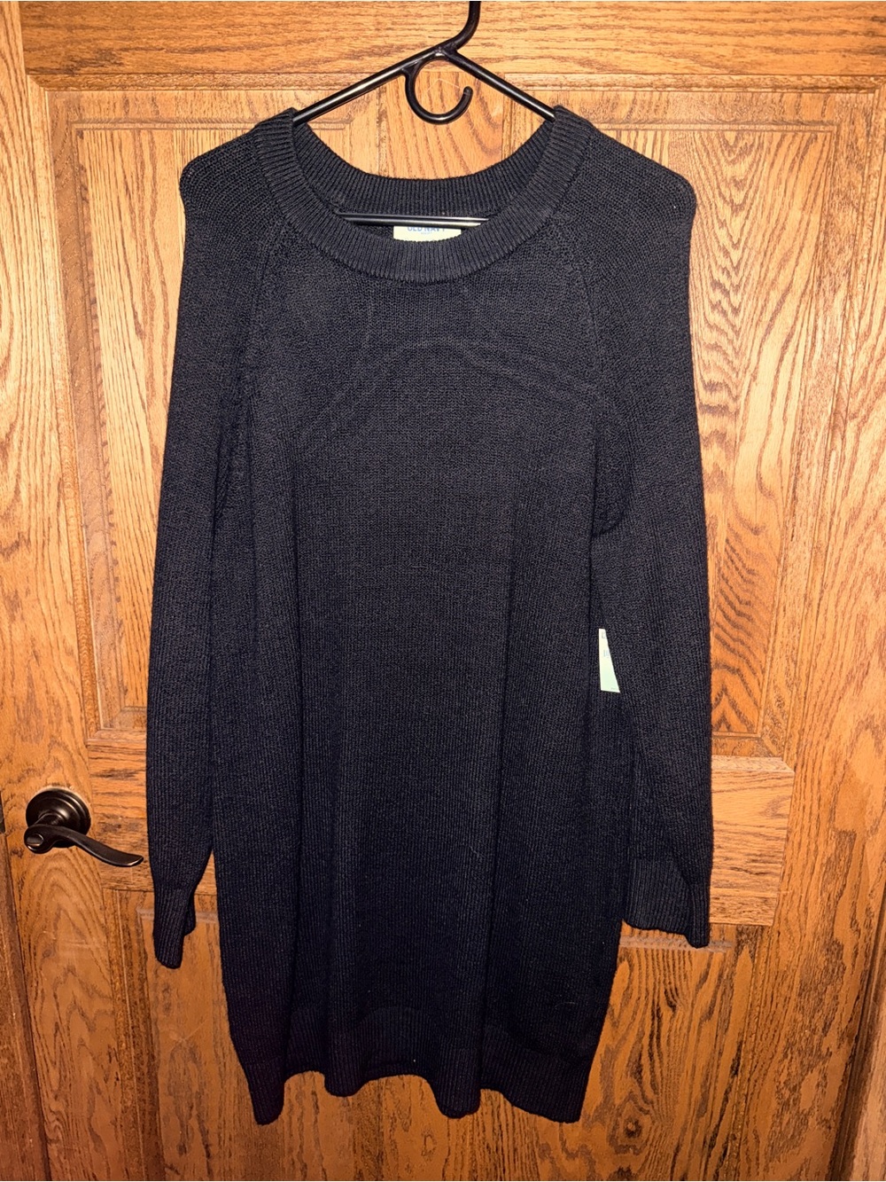 Old Navy black, long sleeve sweater dress